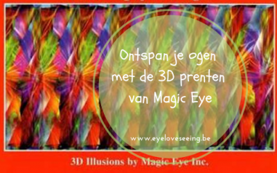 Onspan je ogen met de 3D prenten van Magic Eye