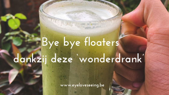 Bye bye floaters dankzij deze wonderdrank